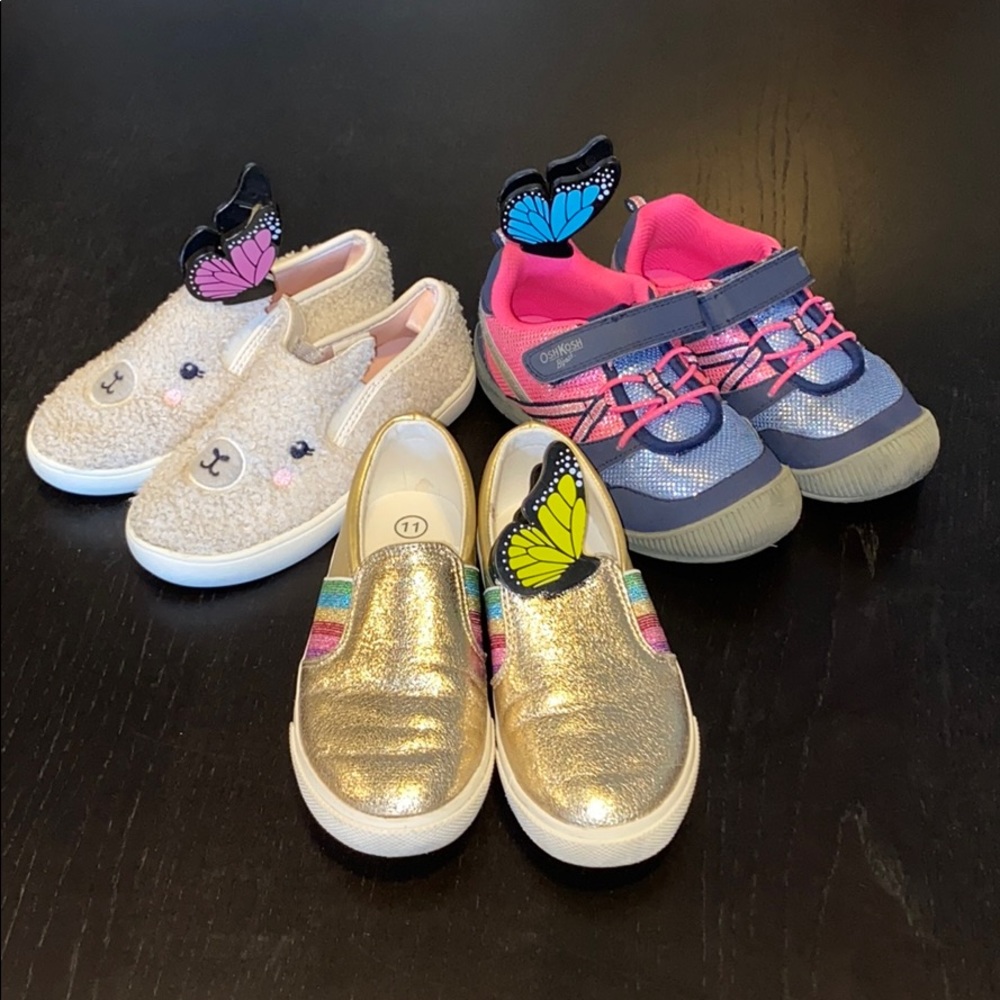 Girls shoes SIZE 11 (for 4 yr old)